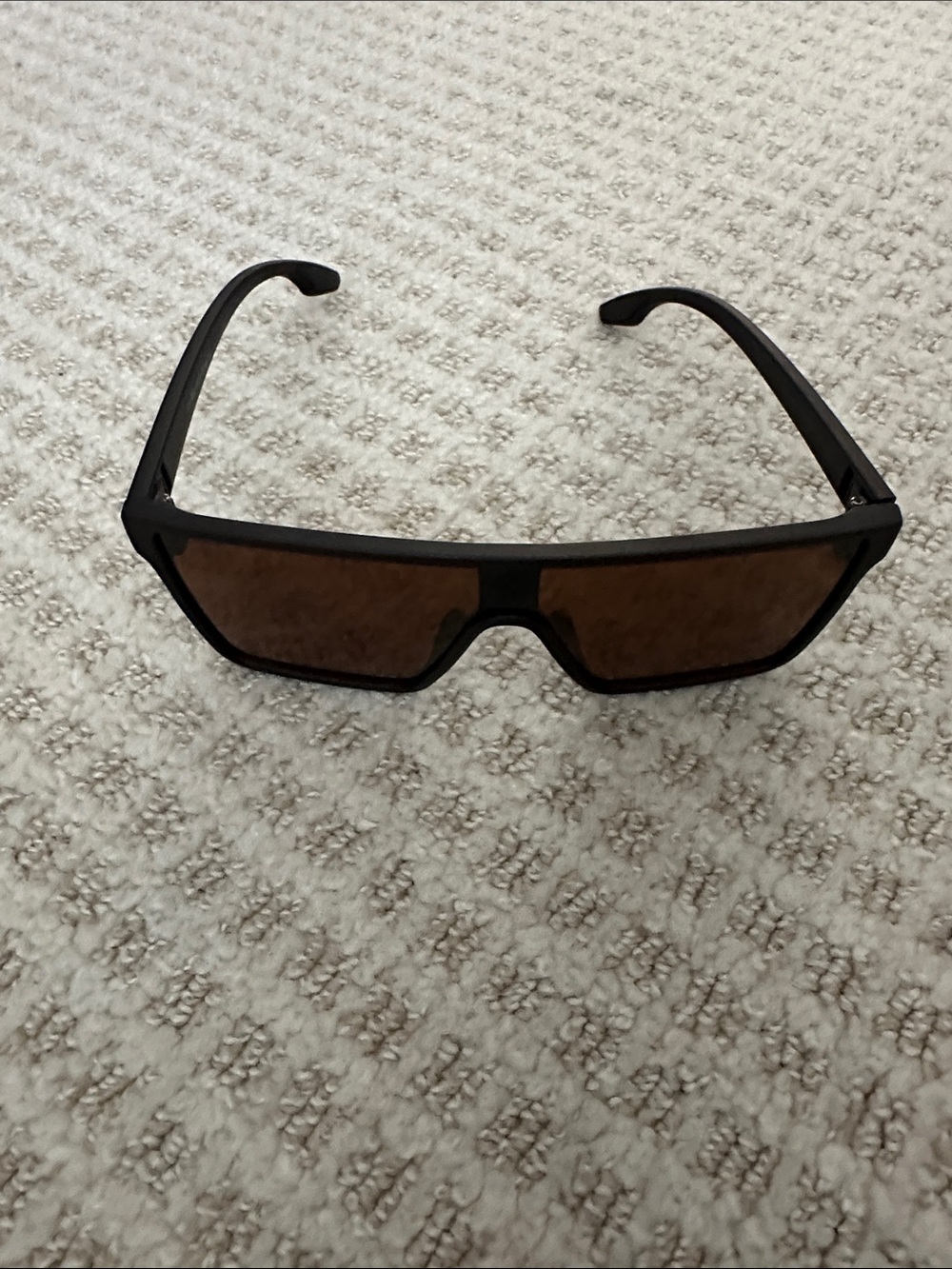 Prada black Frame Sunglasses with Brown Lenses
